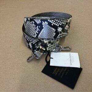 Vittoria Napoli Leather Guitar Purse Crossbody Strap